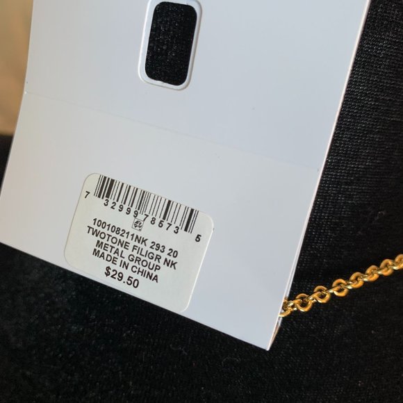 Style & Co Filigree Necklace & Bracelet Set - Picture 7 of 12